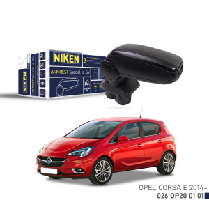 OPEL CORSA E 2014- ARACA ÖZEL KOLÇAK KOL DAYAMA SİYAH - Tek Ebat