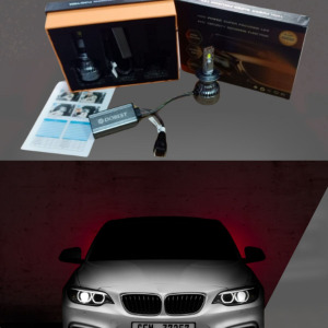 Bmw F20 Kasa Holojen Kısa Far Uyumlu Uzun Led Far  High Led Xenon Seti 12-18 - Tek Ebat